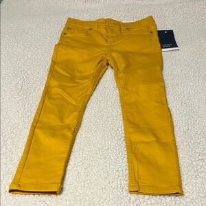 Crown &Ivy Girl’s Yellow Skinny Jeans